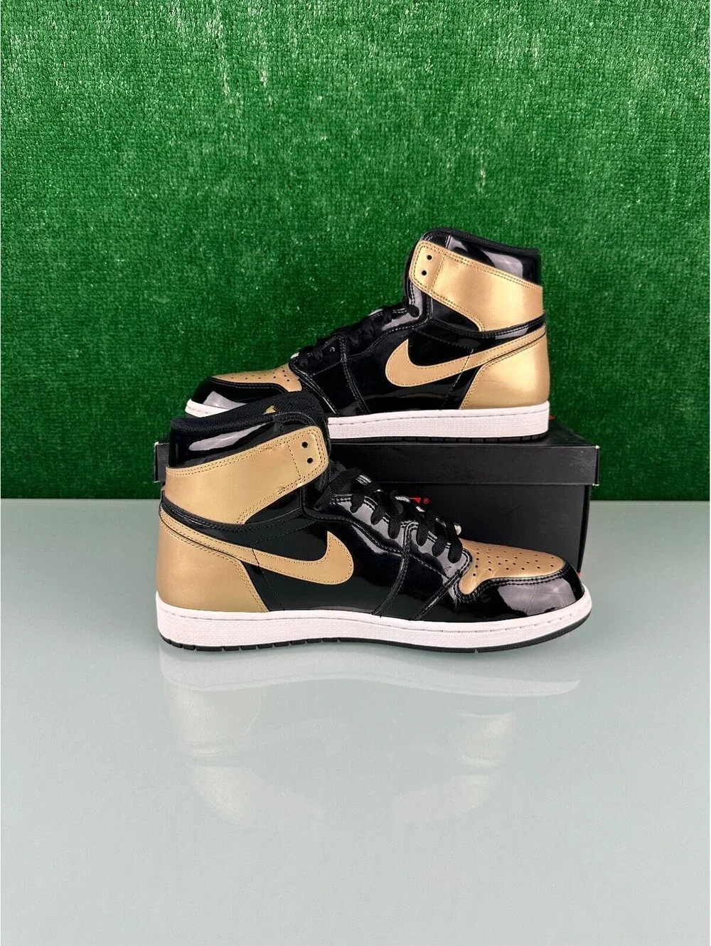 Size 11.5 - Air Jordan 1 Retro OG NRG High Gold Toe (CLEAN!)